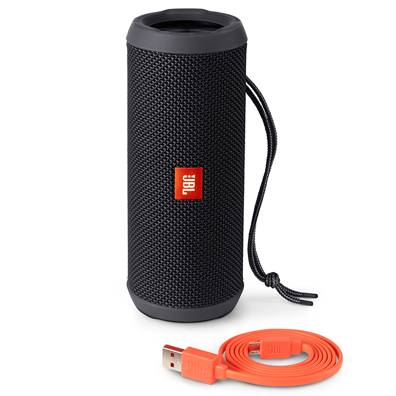 JBL Flip3SE 音乐万花筒SE版 蓝牙音箱 低音炮 防水设计 户外便携音响 迷你小音箱 炫酷黑