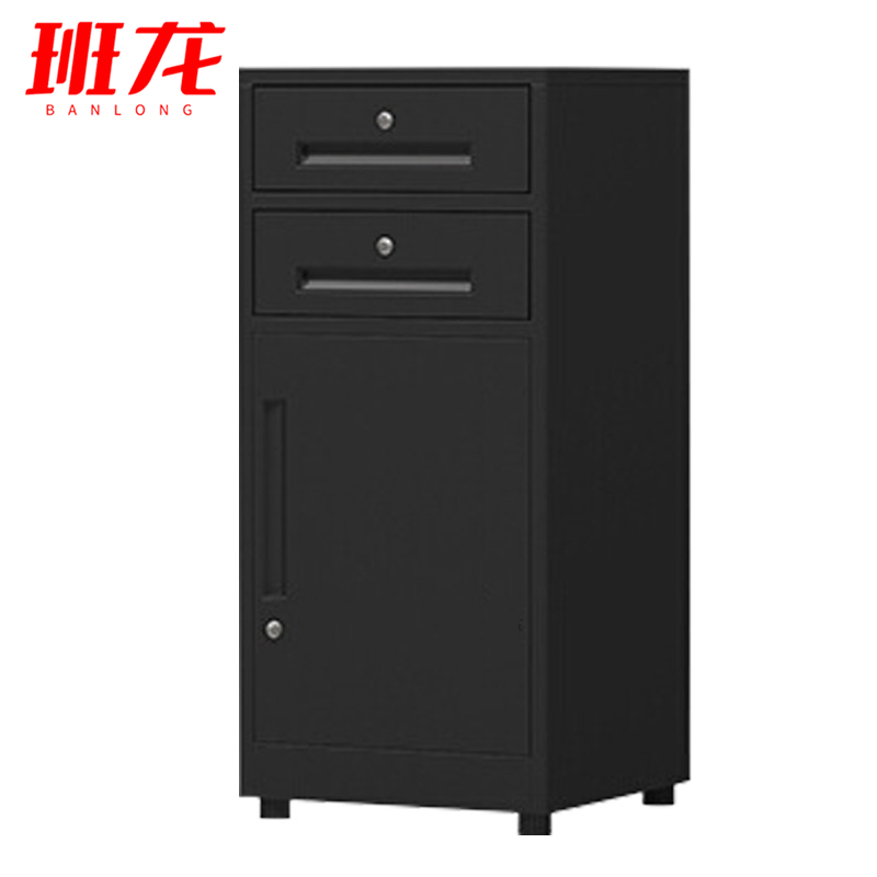 班龙办公文件柜黑色台高清大图