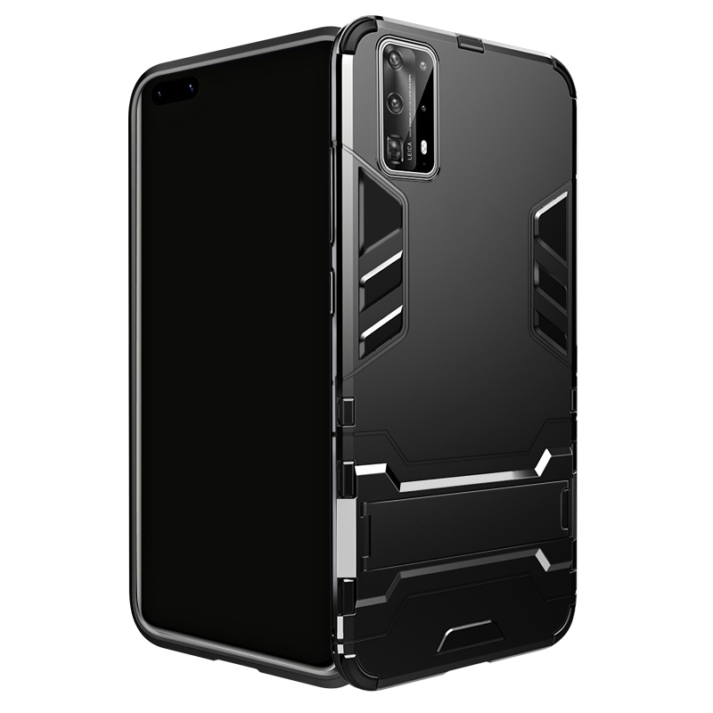 可波 华为mate40/30pro手机壳P40pro保护套硅胶P30pro全包防摔P40pro+软壳男女款铠甲支架防滑高清大图