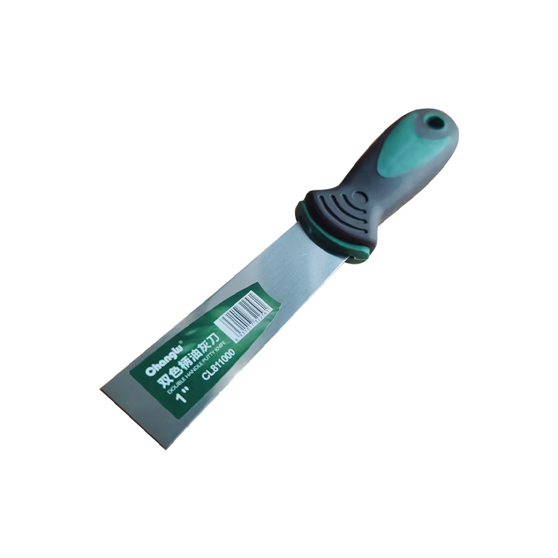长鹿工具 双色柄油灰刀-1寸 1把