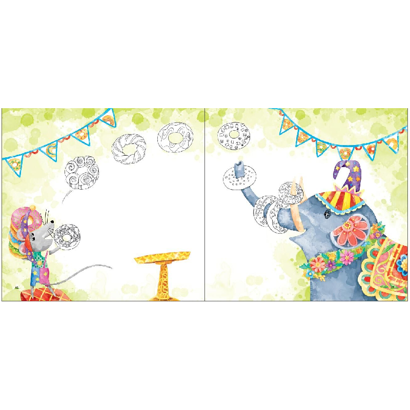 醉染图书宝宝色彩启蒙大本 美食王国9787512135055高清大图