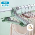 茶花（CHAHUA）大衣架晾衣架子42cm衣服架衣挂架晒衣架衣服撑子挂衣架10支装070