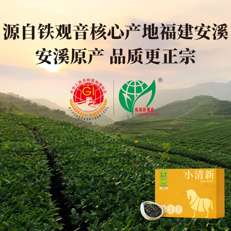 八马茶业 小清新★★★·安溪铁观音 240g高清大图