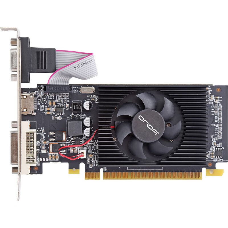 昂达 GT730K典范4GD3-LP V6 902MHz 4G/64bit 办公娱乐独立显卡高清大图