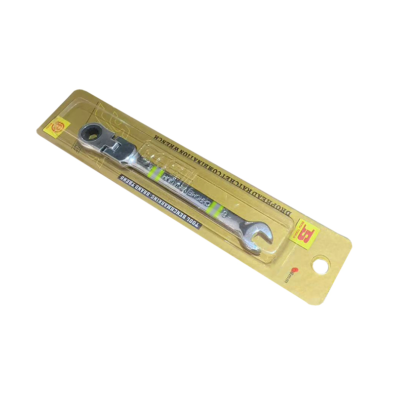 波斯(BOSI) 荧光系列活动头棘轮两用扳手 8mm 把高清大图