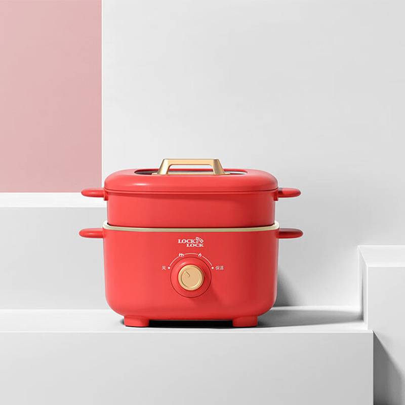 苏宁 乐扣乐扣 电火锅2.5L EJP1527RED高清大图