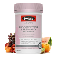 Swisse孕前孕中哺乳期复合维生素胶囊180粒/瓶装 澳洲原装进口 含有DHA