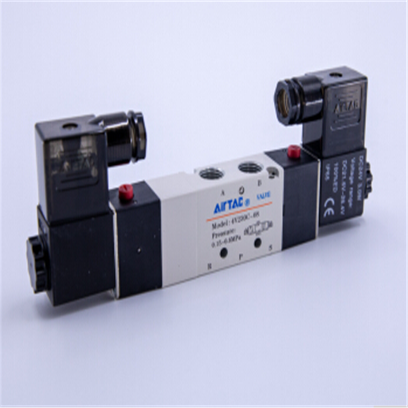 电磁阀 4V210-08-B，气动元件