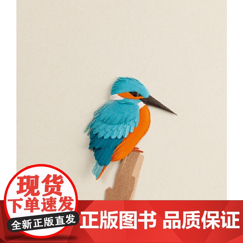山本惠美子的立体飞鸟剪纸 正版书籍高清大图