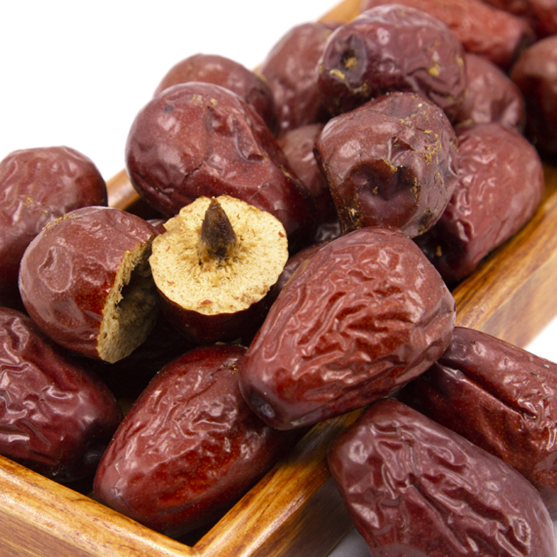 西圣新疆大红枣450克袋装骏枣红枣大枣天然甜润健康零食泡水煲汤枣子高清大图