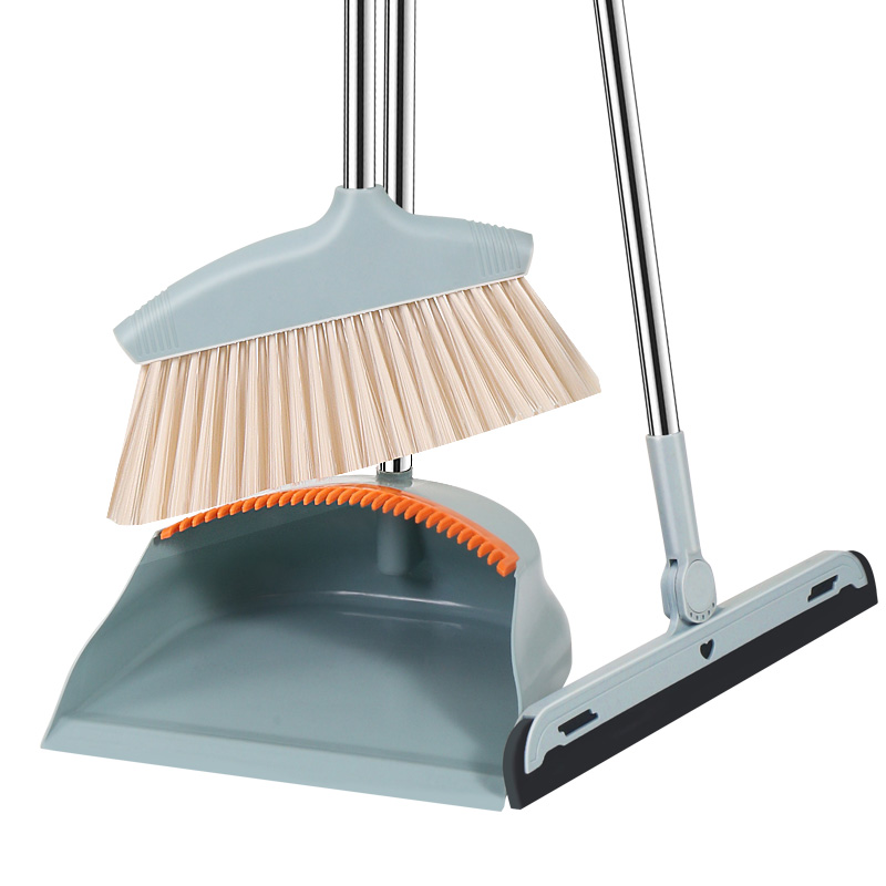 扫把簸箕套装组合撮箕家用套装软毛笤帚不粘头发扫地刮水单个扫帚