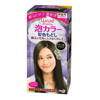 [直营]日本kao/花王liese莉婕Prettia植物泡泡染发膏自然黑 白发不可用 新老包装随机发货(保税)