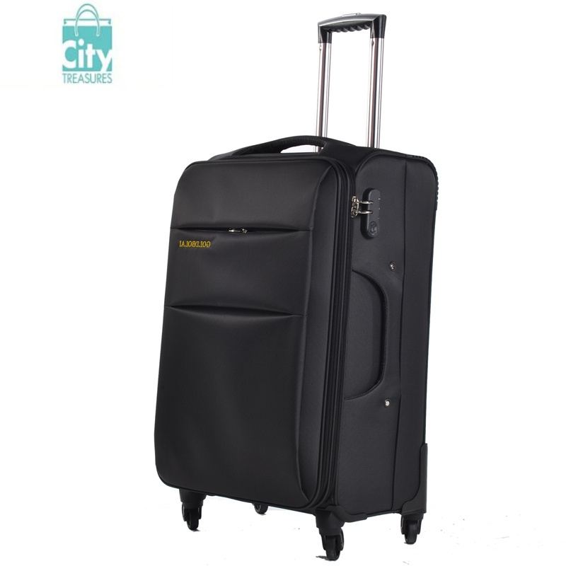 bangdou行李箱布箱男士大容量牛津布拉杆箱防水密码箱女万向轮旅行箱