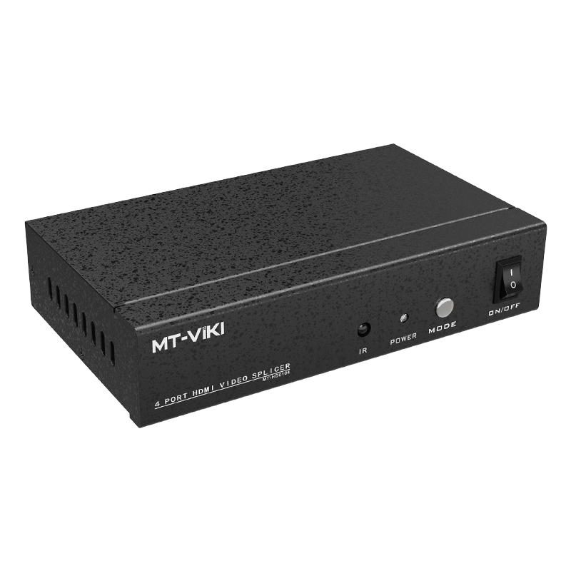 迈拓维矩MT-HD0104 4路HDMI拼接处理器2X2 1X4 1X3 1x2液晶电视墙LED大屏外置拼接器高清大图