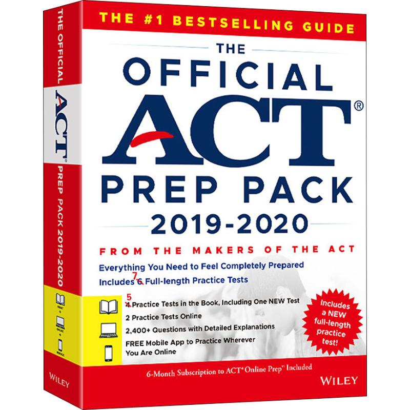 【M】2020ACT官方指南附线上学习包-9781119580522