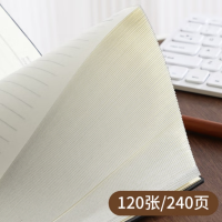 法拉蒙(faramon) FLM-JSB-2455 笔记本A5 羊巴加厚简约商务记事本工作会议记录本办公皮面日记本绿色