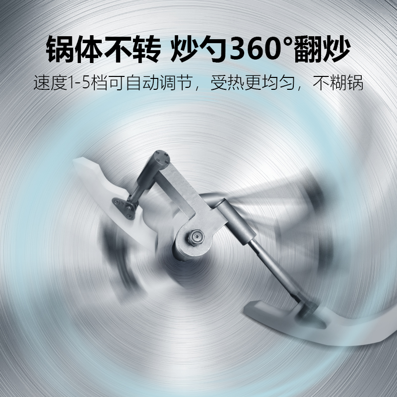 圣托(Shentop)滚筒900全自动炒菜机 多功能翻炒烹饪锅 大型团餐商用智能炒菜机 DCG01高清大图
