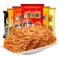 【满199减120】集香草干脆面整箱10包掌心脆干吃点心面混装休闲小吃零食品方便面