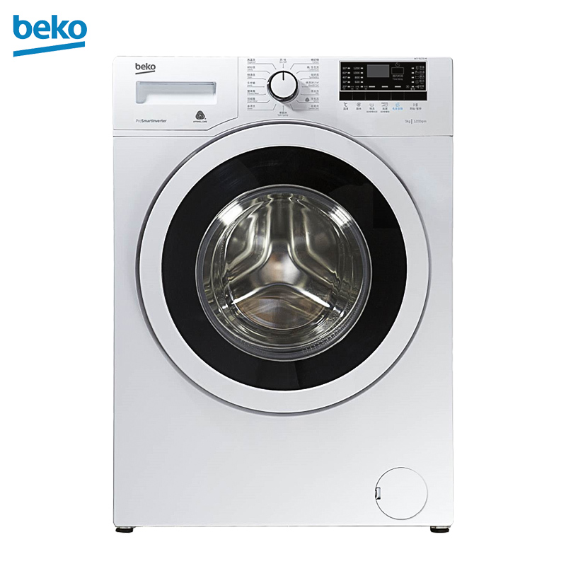 倍科(beko) WCY 91231 MI 9公斤 洗衣机 全自动变频滚筒洗衣机 大容量 变频电机(白色)高清大图