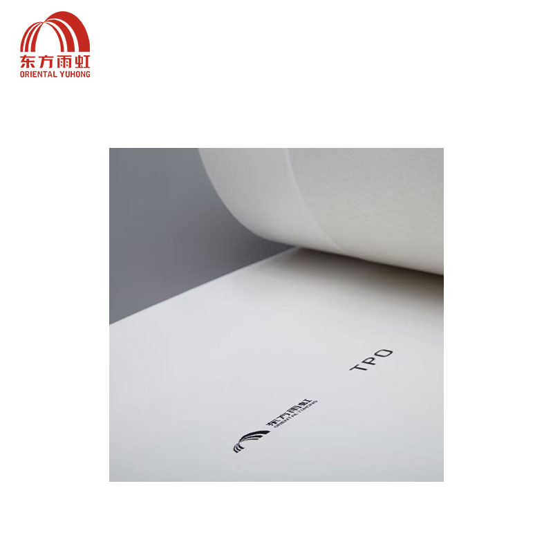 东方雨虹 合成高分子(TP0)复合防水卷材60㎡ 白色FS 卷高清大图