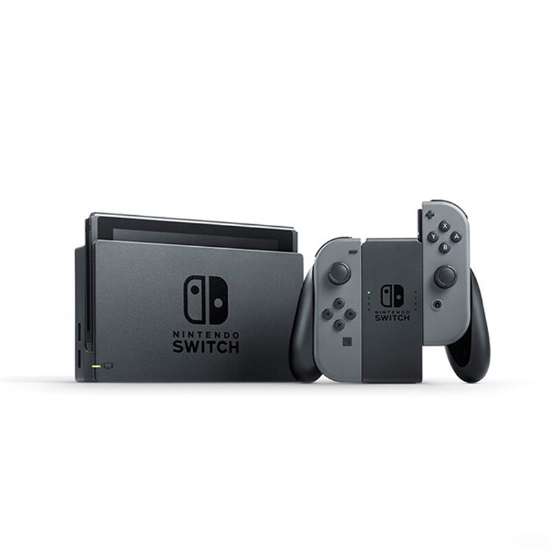 任天堂(NINTENDO)Switch掌上游戏机NDS掌机主机日版便携式游戏机黑色主机灰色手柄