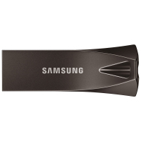 三星(SAMSUNG)USB 3.1 金属外壳 闪存盘 高速U盘 64G 传输速度300MB/s 深空灰