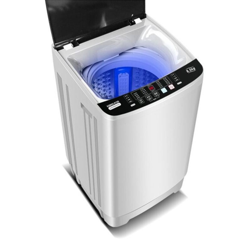 志高(CHIGO)XQB85-8188 8.5KG洗衣机全自动小型家用波轮大容量迷你洗脱一体租房宿舍 蓝光杀菌款