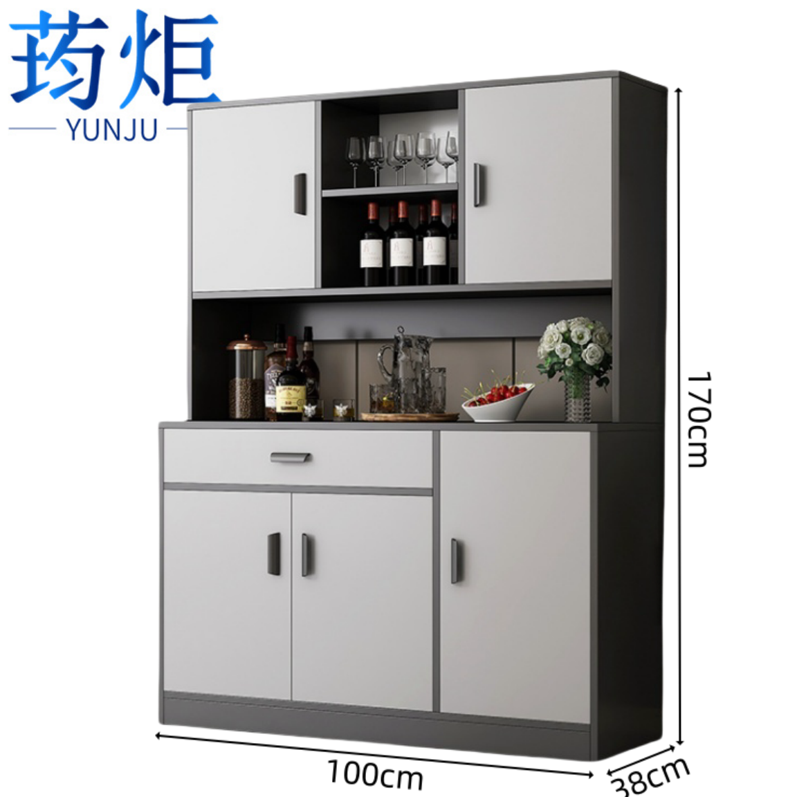 荺炬储物柜 100cm 台