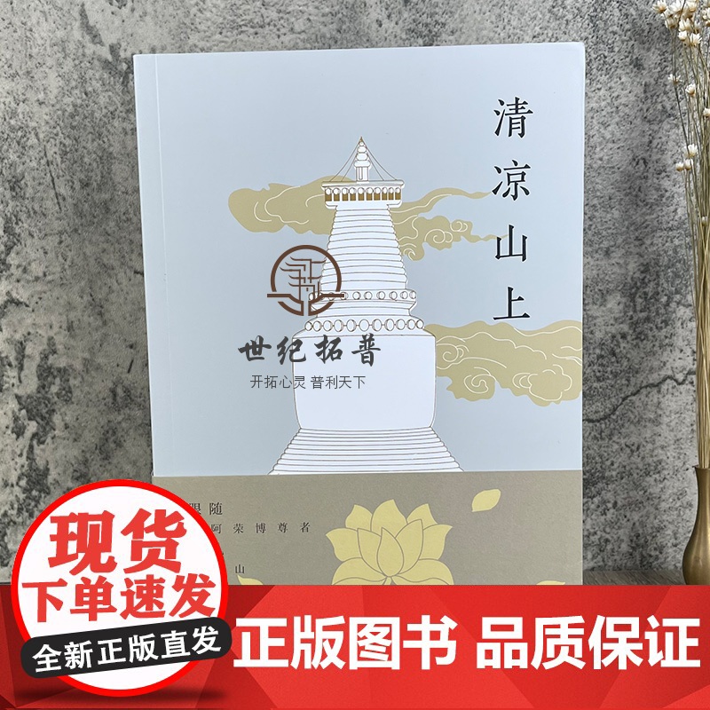 正版 清凉山上 跟随希阿荣博尊者朝礼五台山 菩提州/著 海南出版社高清大图