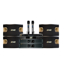 BMB CSV900音箱套装卡拉ok音响套装BMB功放 12英寸 家庭KTV点歌机音箱组合 点歌机套装