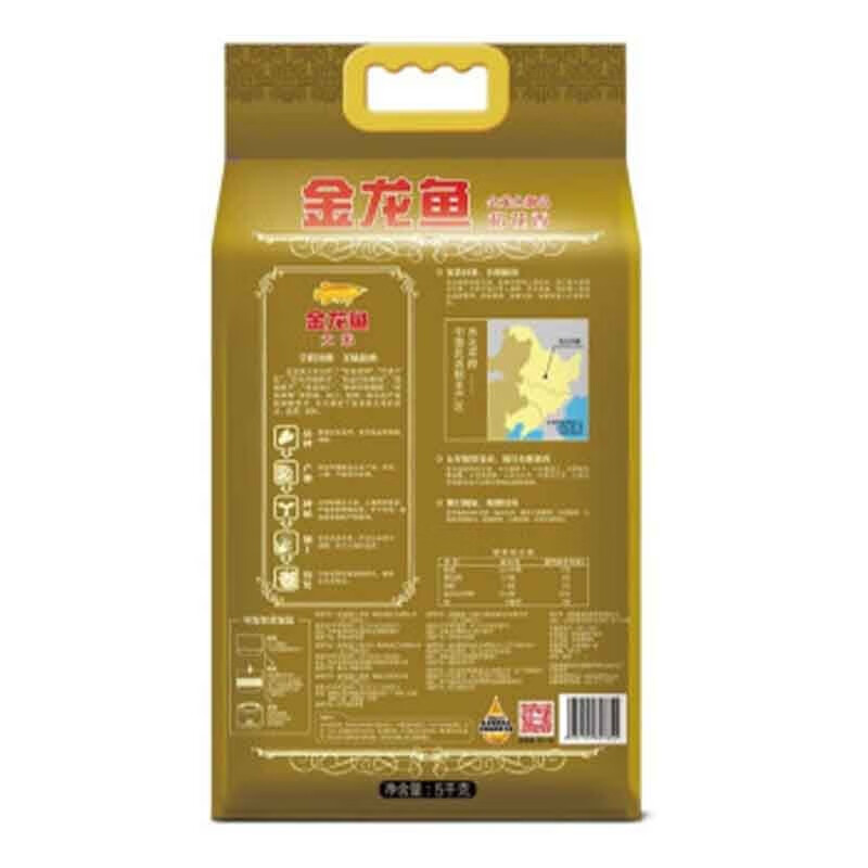 金龙鱼御品黄金产地稻花香5KG高清大图