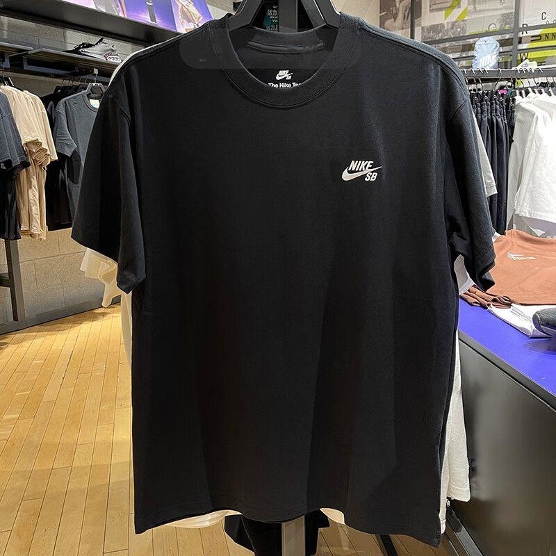 NIKE/耐克T恤男装 新款运动服B系列舒适透气上衣 HM4457-010 C
