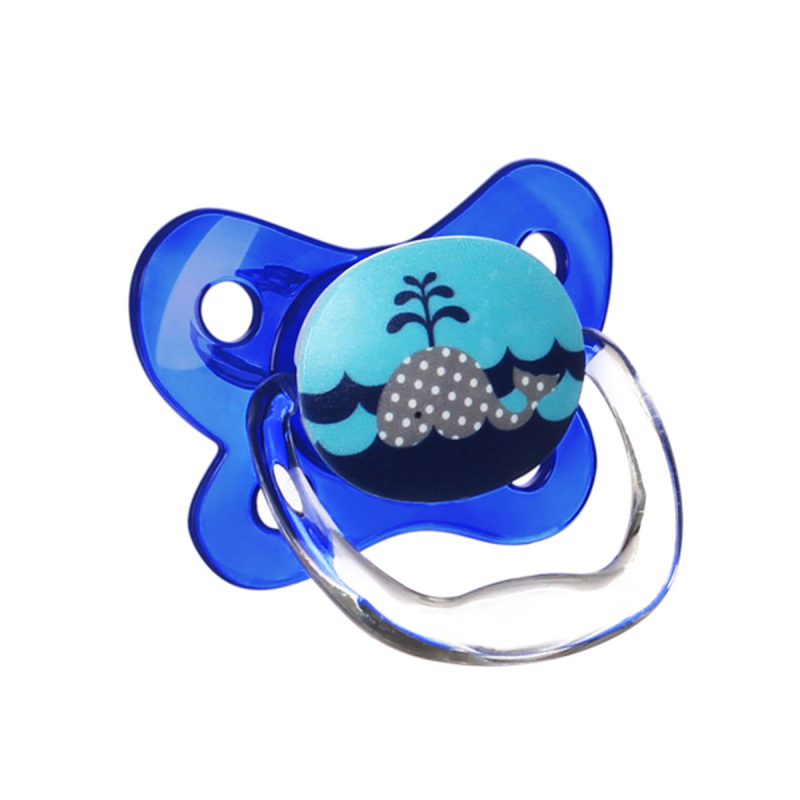 布朗博士PreVent蝴蝶型安抚奶嘴 0-6个月 蓝色