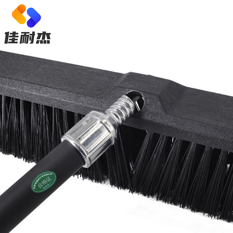 佳耐杰 硬毛长柄地刷地面清洁刷地板刷 60cm/把高清大图