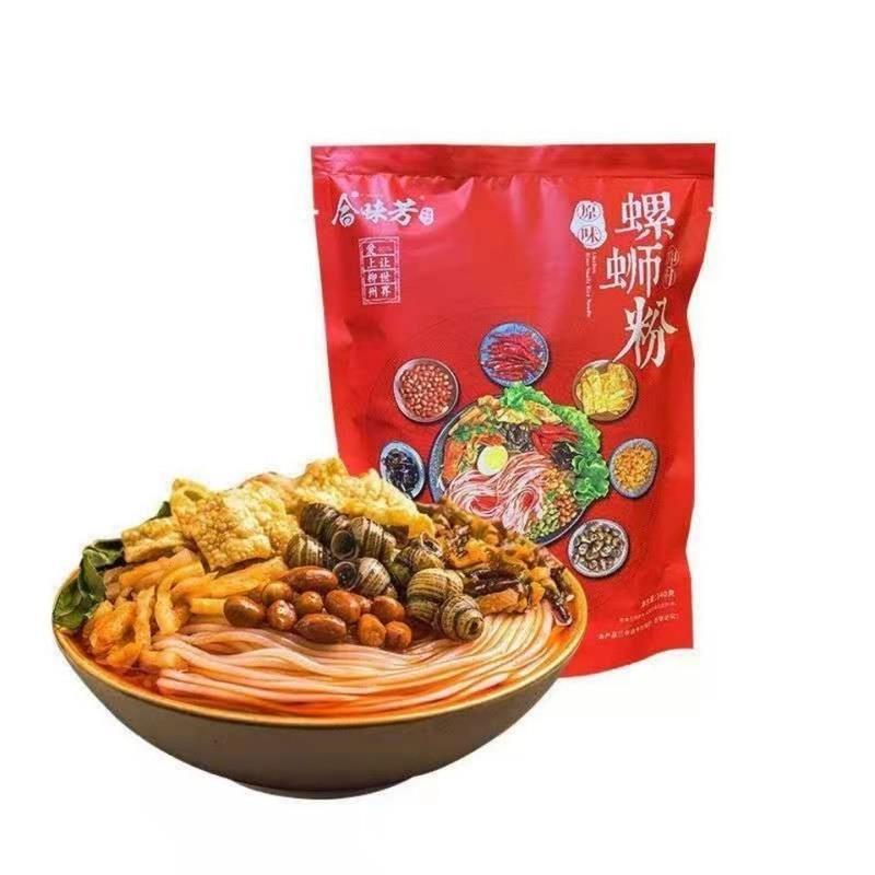 合味芳螺蛳粉广西正宗特产柳州螺蛳粉拍300g螺蛳粉 合味芳5包*340g双倍腐竹
