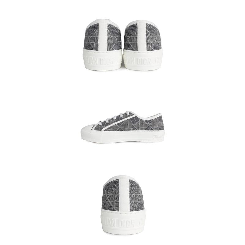 迪奥(Dior)女跑步鞋金属感拼接透气舒适运动鞋潮流百搭配色休闲鞋高清大图