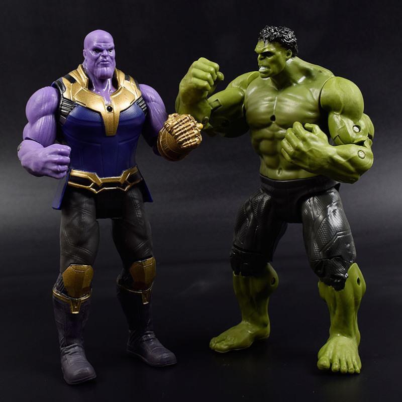 复仇者联盟4代钢铁侠灭霸手办玩具可动模型美国队长人偶公仔 美国队长