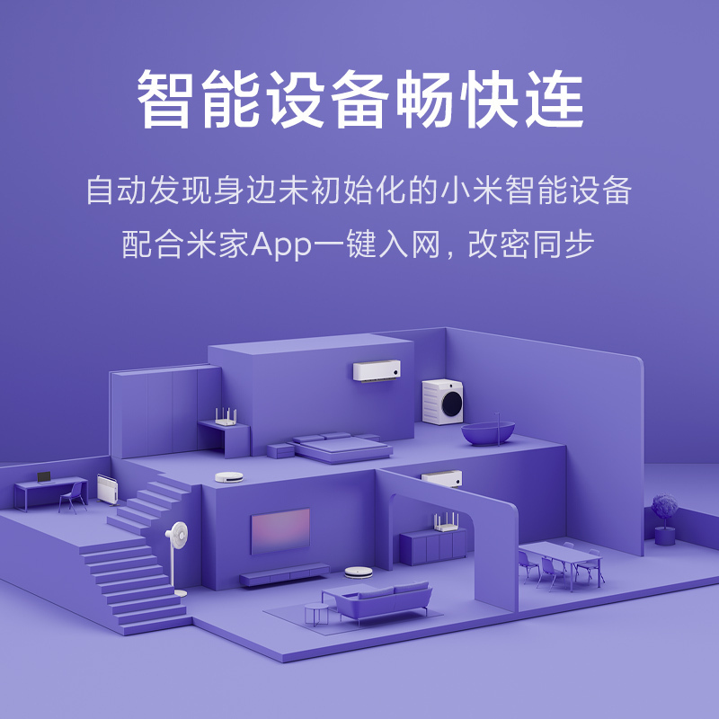 小米Redmi路由器AX6 高通6核处理器 游戏路由 5G双频 wifi6 2976M无线速率 家用大户型穿墙高清大图