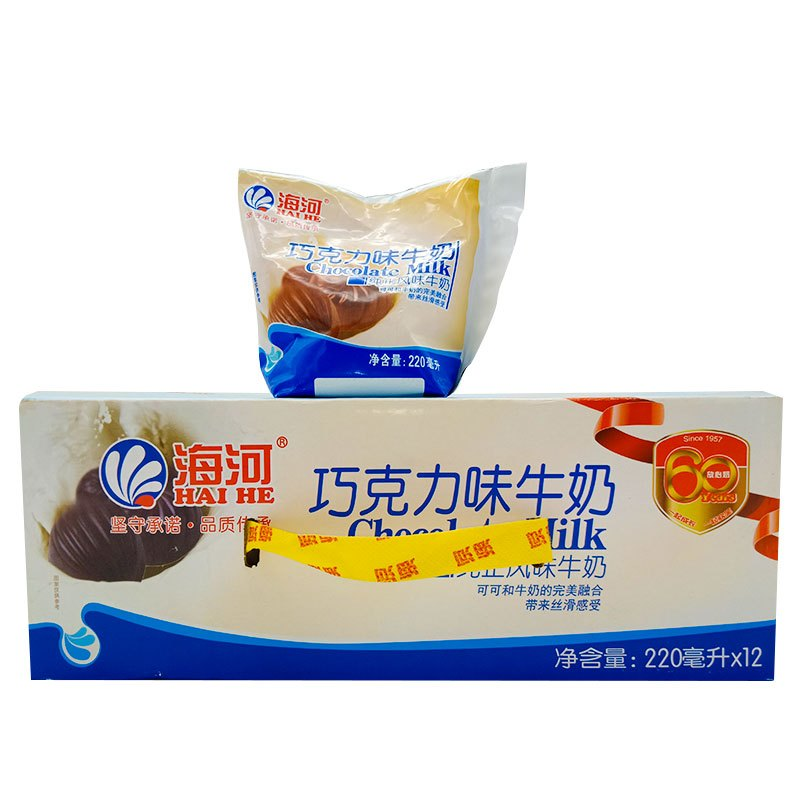 海河巧克力牛奶220m*10袋