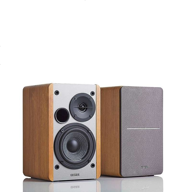 EDIFIER/漫步者 R1200TII 电脑音箱 2.0书架桌面音响 多媒体有源木质低音炮高清大图