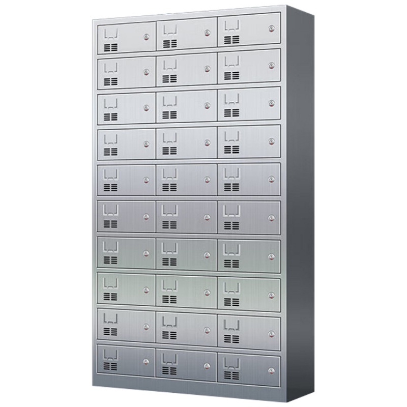 攸形不锈钢餐盘柜30门钥匙款1025*400*1800mm台高清大图