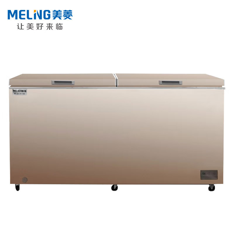 美菱(MELING)538升卧式电脑控温冰柜一室 单温冷冻冷藏转换大冷柜雪柜BC/BD-538DTE厨房商用保鲜设备