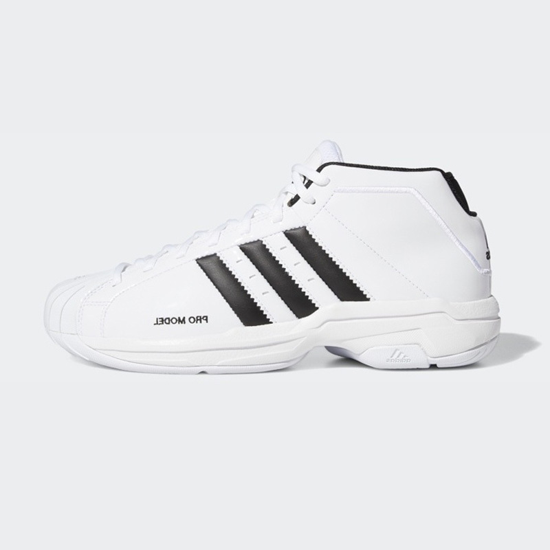 阿迪达斯adidas PRO MODEL 2G男子复刻中帮篮球鞋EF9824
