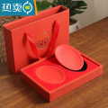 敬平结婚肥皂盒红色定制婚庆用品创意陶瓷肥皂碟卫浴用品陪嫁礼物皂盒 红色一对肥皂碟（M老鼠）+礼盒