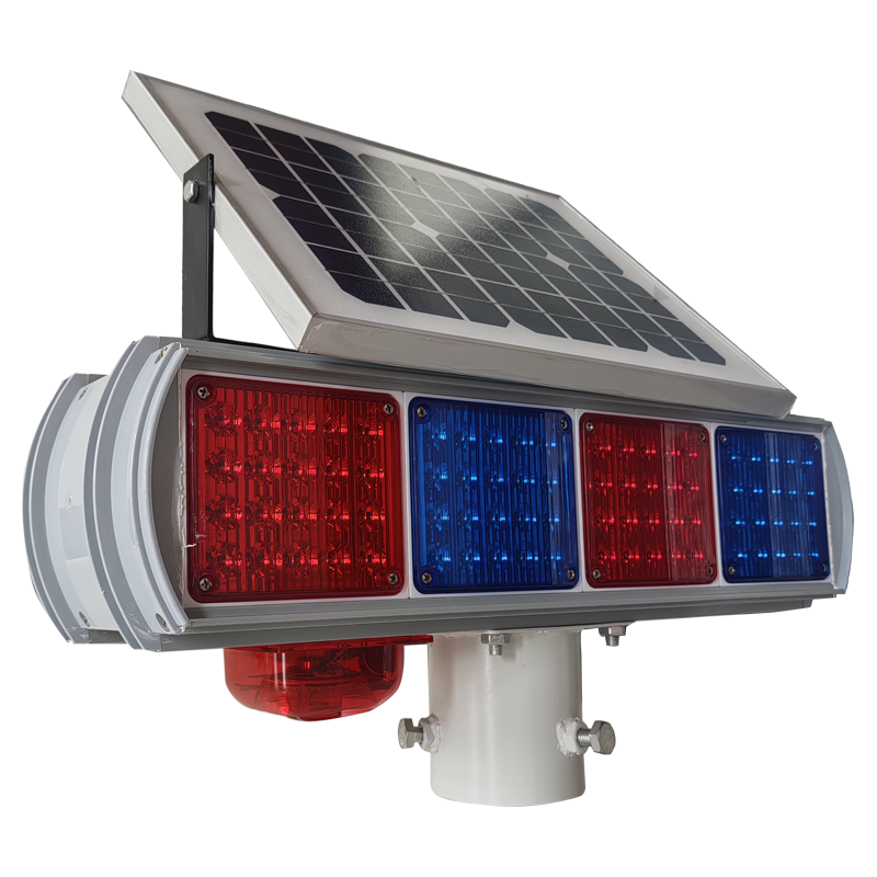 宝富睿光电 BFLG4870 11.1V 10W IP65 1Hz LED 立杆警示灯(计量单位:盏)红蓝色高清大图