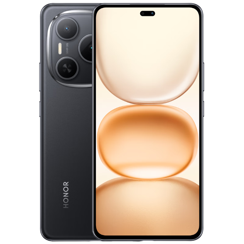 荣耀 Power 12GB+256GB幻夜黑 5G智能手机 8000mAh青海湖电池荣耀C1+通信芯片5000万大底超清影像绿洲护眼屏