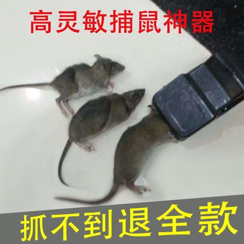 老鼠夹捕鼠器家用一窝端全自动灭鼠神器克星扑鼠笼捉抓补老鼠夹子|1个装【一触即发】 夹鼠利器