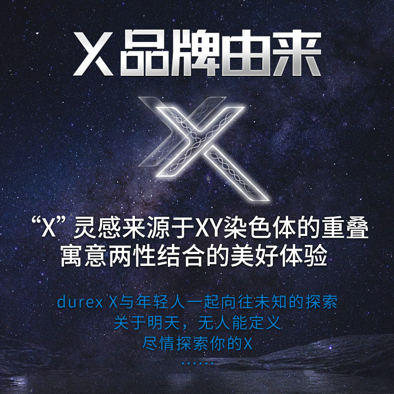 杜蕾斯(Durex)避孕套 X Closefit 紧型装 6只装+紧型超薄3 超薄款 小号紧致安全套 成人情趣计生用品