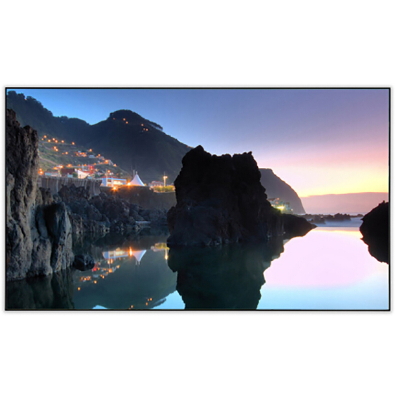 经科JK画框幕布窄边框N4-FL/W1纳米正投软幕投影白幕133寸2.35:1高清大图