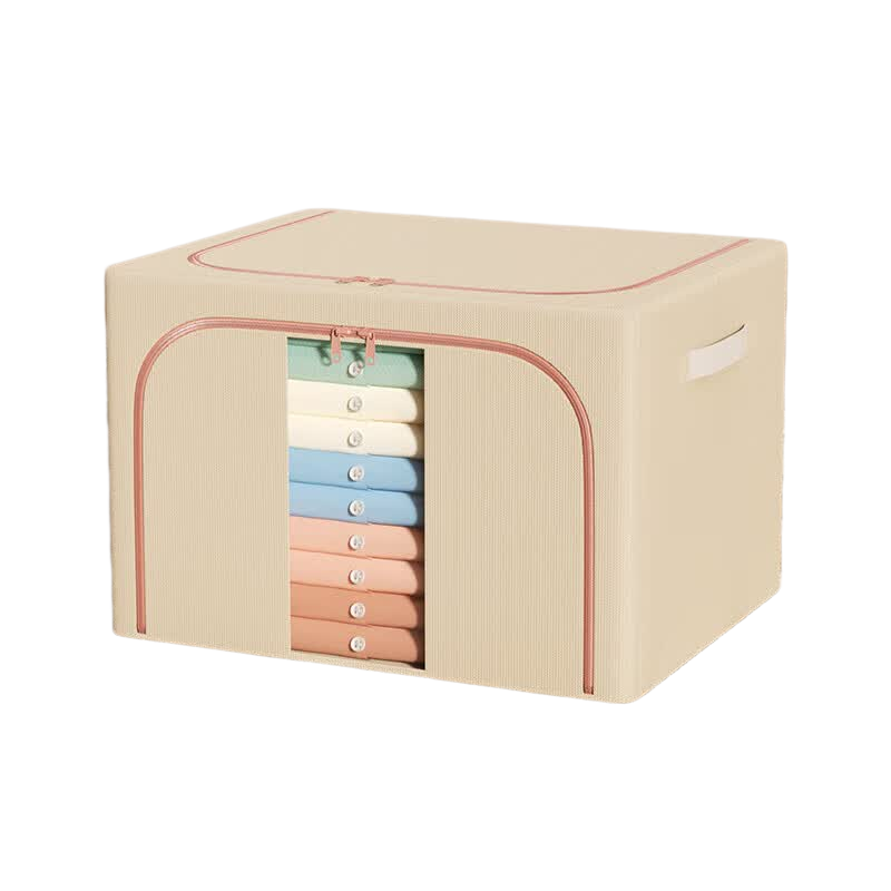 美丽雅 收纳盒 HC58811 折叠单窗收纳箱100L 60*42*40cm 家居整洁 焕然一新